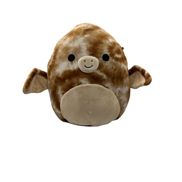 Original Squishmallows Edmund the Pterodactyl 8” brown plush - Picture 1 of 8
